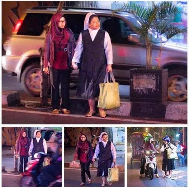 Jamaah Masjid Ini Menyumbangkan Rp. 50 Juta Untuk Membantu Perbaikan Geraja yang Dirusak 2