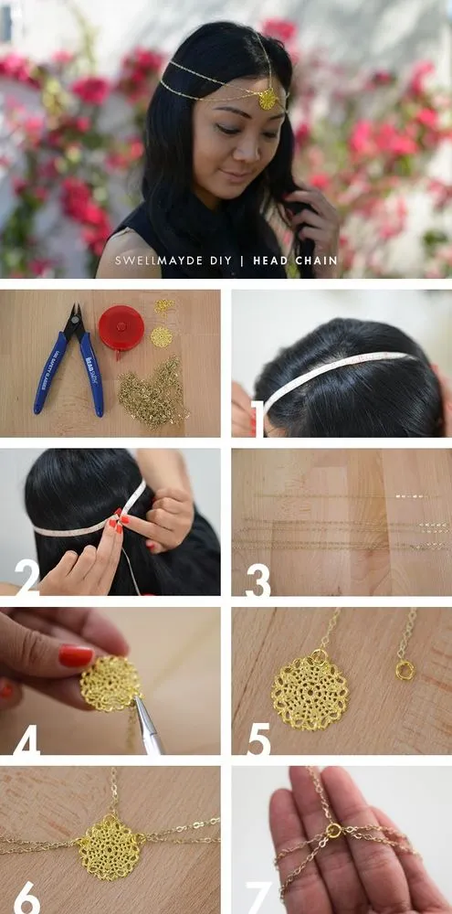 Demi Bisa Tampil Makin Anggun Di Hari Pernikahan, 7 Head Band Cantik Bikinan Sendiri Ini Bisa Jadi Andalan 14