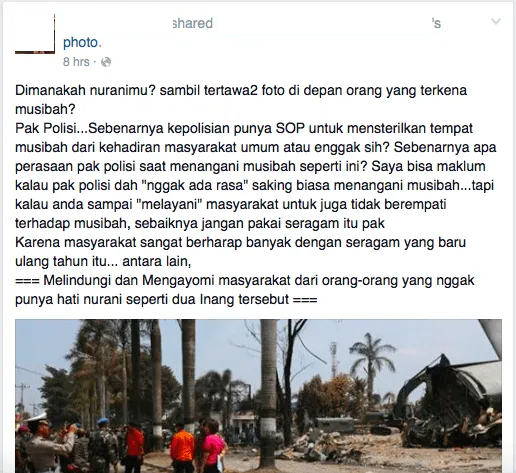 Selfie Dulu, Yuk! Apa Ini Pelajaran yang Kita Petik Dari Musibah Hercules? 12