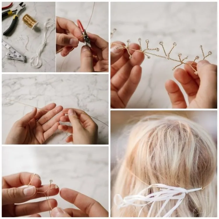 Demi Bisa Tampil Makin Anggun Di Hari Pernikahan, 7 Head Band Cantik Bikinan Sendiri Ini Bisa Jadi Andalan 19