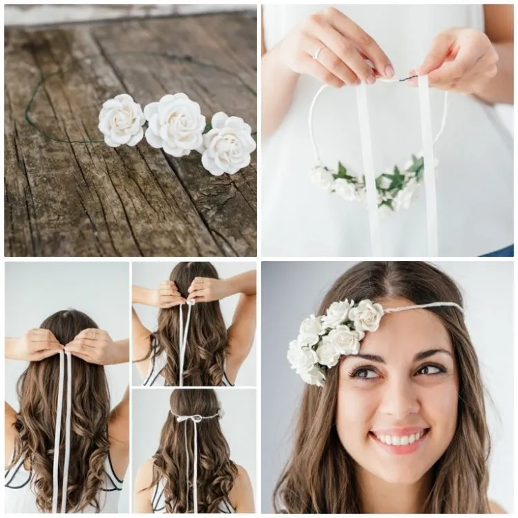 Demi Bisa Tampil Makin Anggun Di Hari Pernikahan, 7 Head Band Cantik Bikinan Sendiri Ini Bisa Jadi Andalan 22