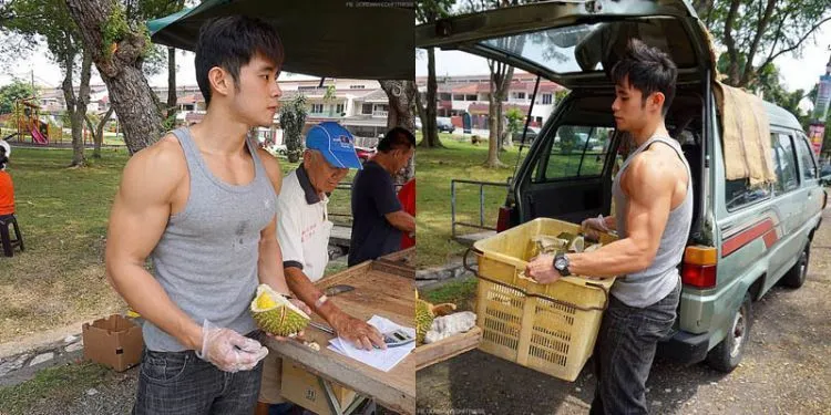 Kayaknya Belah Duren Sama Tukang Durian Ganteng Ini Enak Deh! Gimana Menurutmu? 12