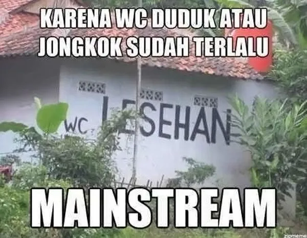 14 Tulisan-tulisan Kocak di WC Umum yang Bisa Bikin Kamu Pipis Celana 30