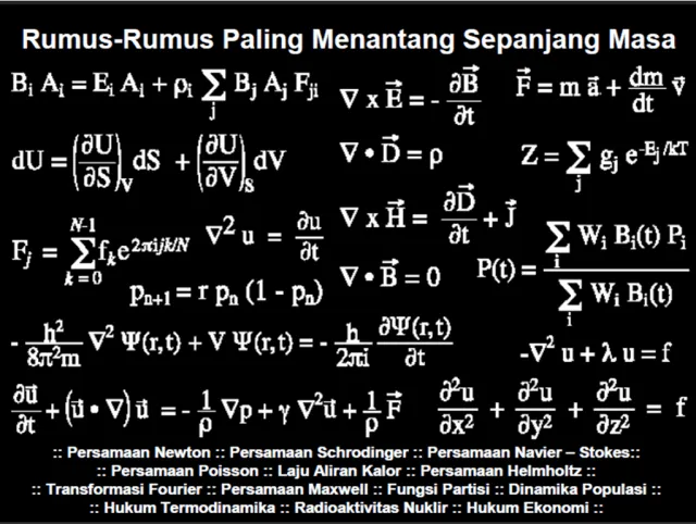 Jangan pernah menghapal rumus ya..