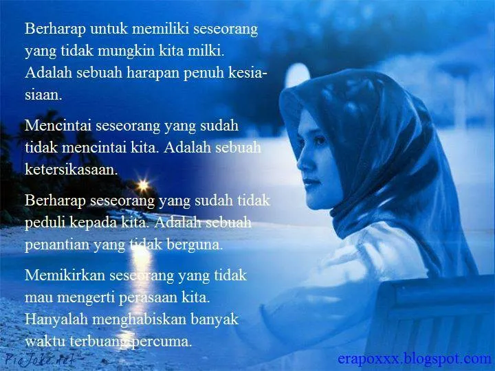 Mungkin Aku Terlalu Berlebihan. Padahal Belum Tentu Kamu Mencintaiku