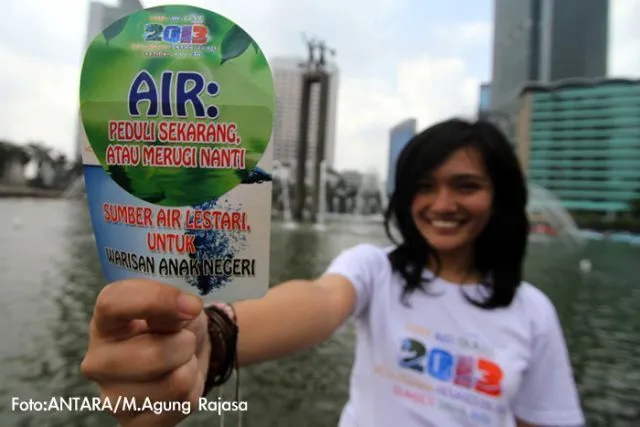Hemat air untuk generasi selanjutnya yuk.