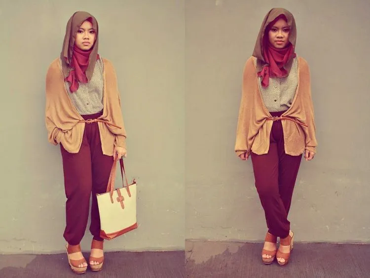 6 Alternatif Bawahan Buat Cewek Berhijab yang Bosan dengan Celana Jeans. Semuanya Santun! 8
