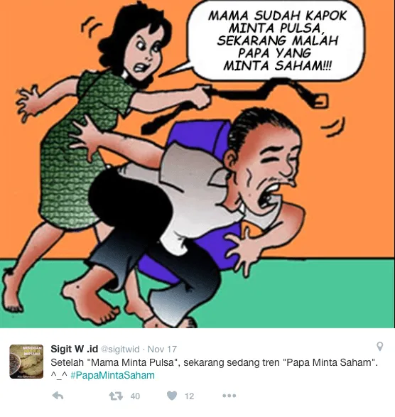 Enggak Tahan dengan Kelakuan #MamaMintaPulsa Sekarang #PapaMintaSaham, deh! 7
