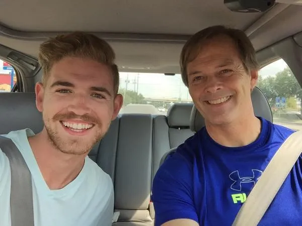 father and son hangout