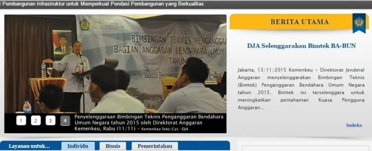 Desain Situs-situs Lembaga Pemerintah, Dari yang Gak Banget Sampai yang Oke! (Kebanyakan Sih Gak Banget) 13