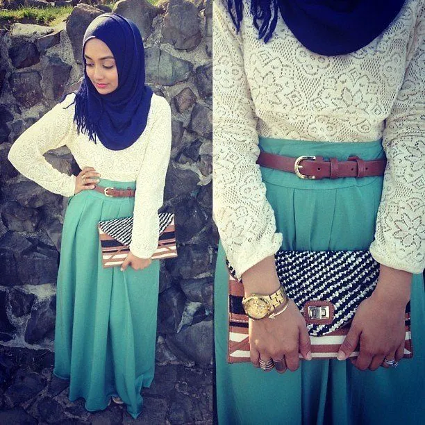 8 Fashion Hijab yang Bakal Tren di Tahun 2016. Kamu Mau Mencoba Mempraktekkan? 9