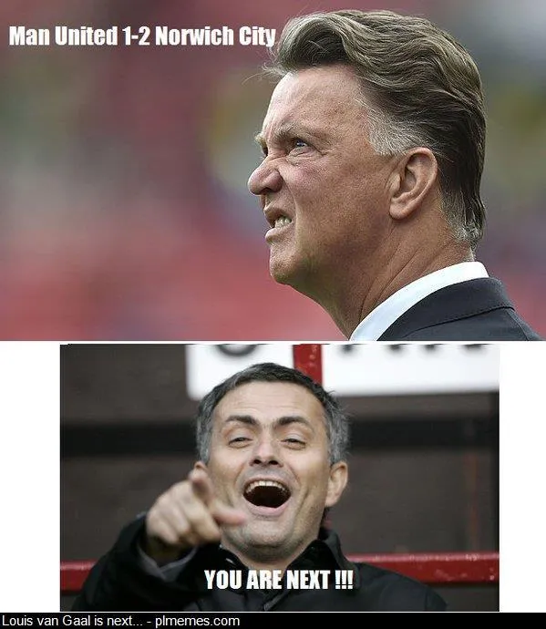 10 Meme Paling Lucu yang Menggambarkan Drama Van Gaal dan MU 17