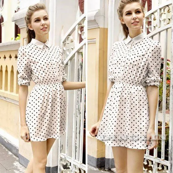 Cara-cara Sederhana Memadukan Motif Polkadot Agar Penampilanmu Makin Cantik dan Lucu! 17