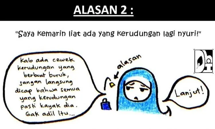 8 Jenis Komentar yang Mungkin Sering Kamu Dapat Kalau Kamu Cewek Berjilbab 10