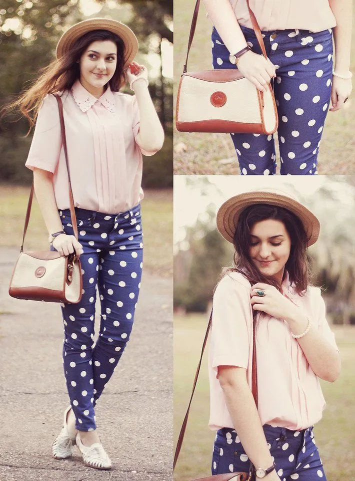 Cara-cara Sederhana Memadukan Motif Polkadot Agar Penampilanmu Makin Cantik dan Lucu! 12