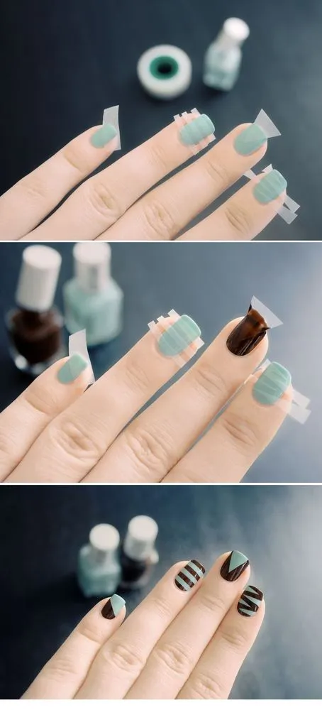 15 Nail Art Simple & Elegant, Buat Sendiri di Kukumu 21
