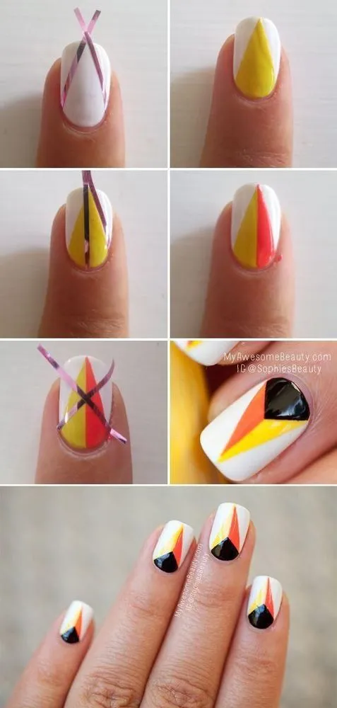 15 Nail Art Simple & Elegant, Buat Sendiri di Kukumu 18