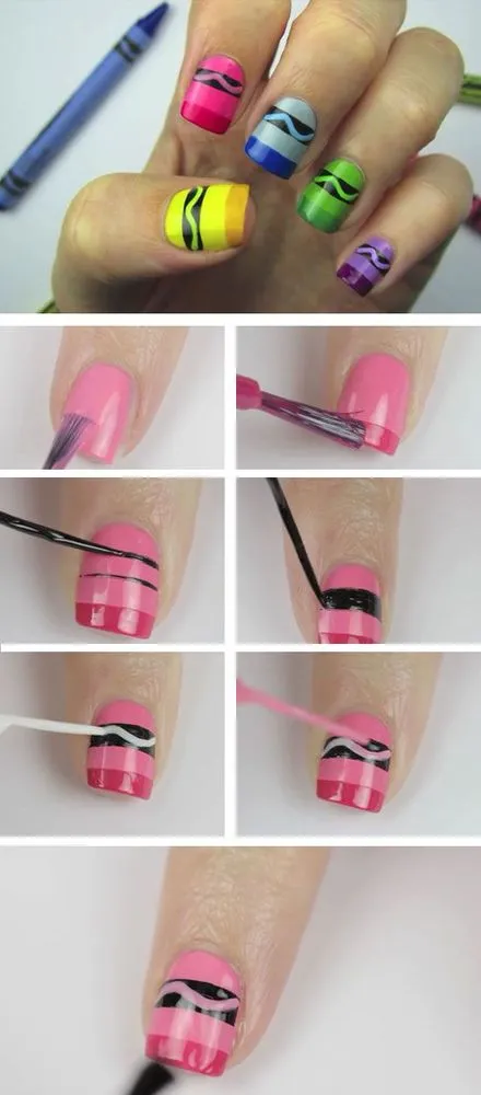15 Nail Art Simple & Elegant, Buat Sendiri di Kukumu 17