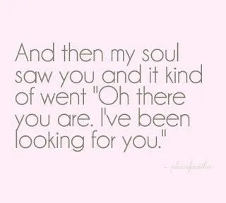 i've been looking for you