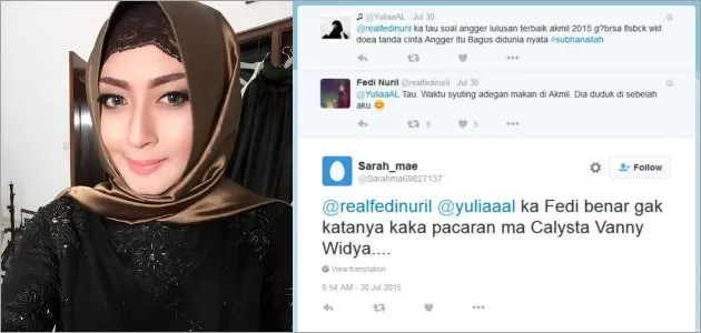8 Fakta Soal Proses Ta'Aruf Fedi Nuril dan Vanny Widyasasti. Sweet dan Adem di Hati 9