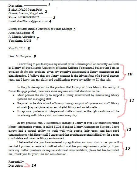 Jangan terlalu panjang karena bukan surat cinta