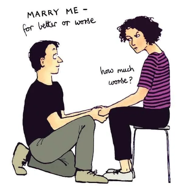 Saat Temanmu Bilang Mau Nikah Segera - Kira-kira Pertanyaan yang Muncul Di Kepalamu Apa? 21