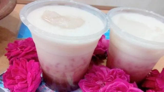 Es Cendol Bunga Mawar Banyuwangi