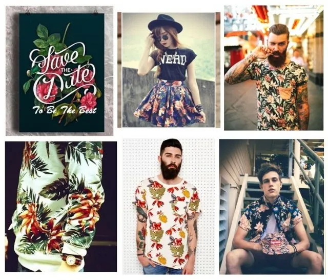 Flowery print