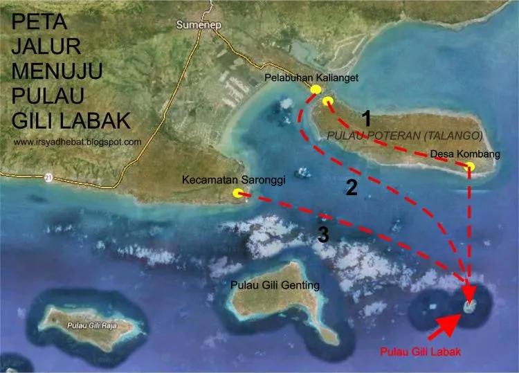 Kalau Gili Trawangan Terasa Jauh, Ada Gili Labak yang Bisa Kamu Sambangi di Ujung Madura. Pesonanya Begitu Menggoda! 12