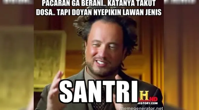 Jangan Ngaku Anak Pesantren Sejati, Kalau Nggak Pernah Melakukan 13 Hal Konyol Ini 26