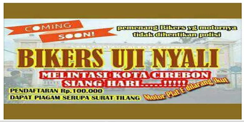 7 Meme dan Foto Kocak Soal Cirebon Kota Tilang. Dijamin Bikin Ngakak! 12