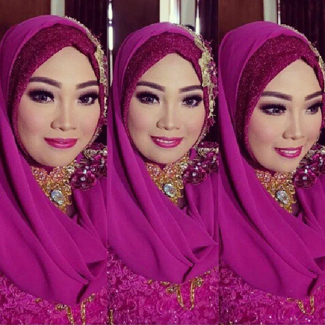 9 Inspirasi Jilbab Simpel nan Elegan, Untukmu Calon Pengantin Yang Ingin Tampil Menawan 13