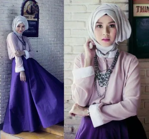 Buat Kamu yang Mulai Belajar Berhijab, 10 Inspirasi Gaya Berbusana Zaskia Adya Mecca Ini Bisa Kamu Tiru 20