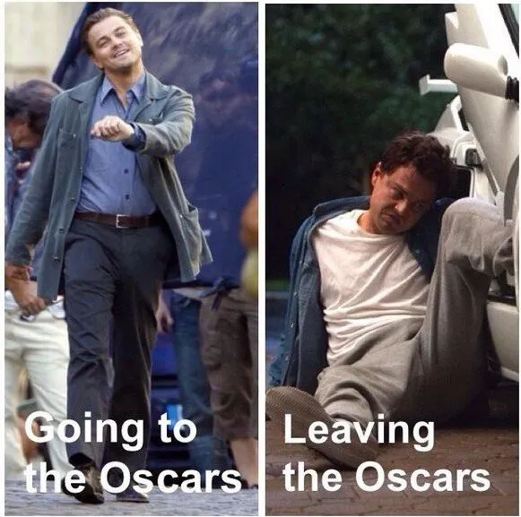 20 Meme Kocak Soal Perjuangan Leo Sampai Dapat Oscar. Akhirnya Leo Menang! 27