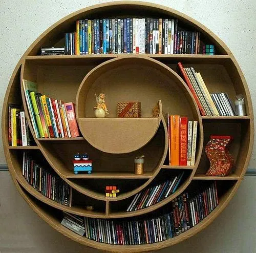 8 Rak Buku Unik yang Layak Kamu Terapkan. Biar Kamu Makin Rajin Baca Dan Bukumu Nggak Lagi Berantakan 13