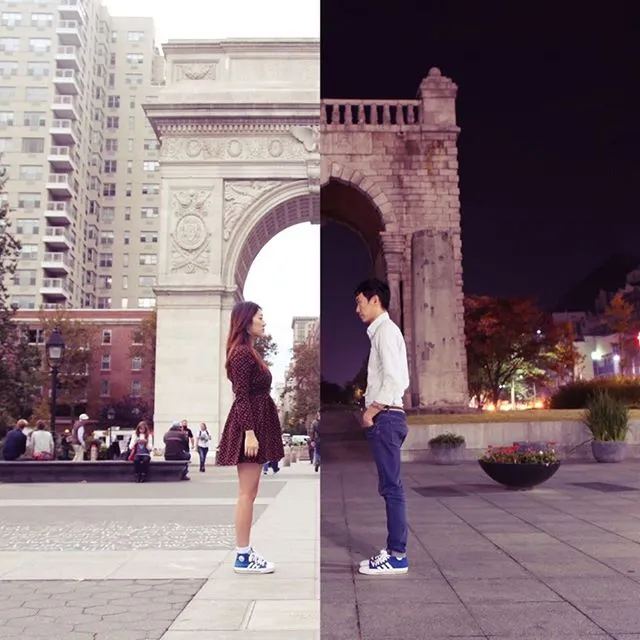 Foto Bersama Pasangan Tak Harus Selalu Mesra. 10 Inspirasi Foto Lucu Ini Justru Bikin Kamu dan Dia Makin Saling Cinta 14
