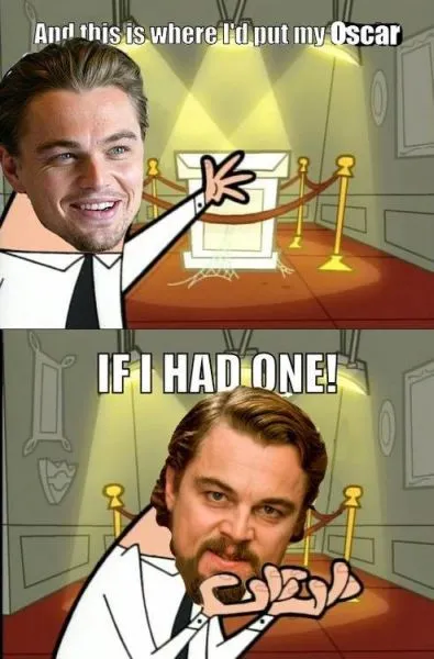 20 Meme Kocak Soal Perjuangan Leo Sampai Dapat Oscar. Akhirnya Leo Menang! 23
