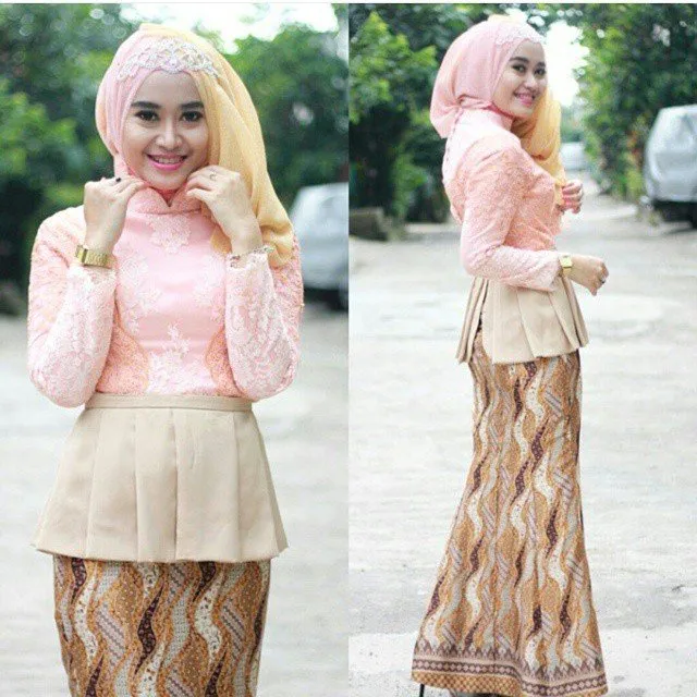 15 Ide Kebaya Muslimah, Untuk Mempercantikmu di Hari Wisuda Nanti 26