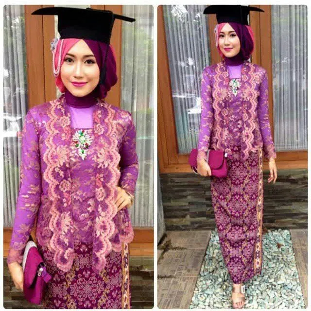 15 Ide Kebaya Muslimah, Untuk Mempercantikmu di Hari Wisuda Nanti 25