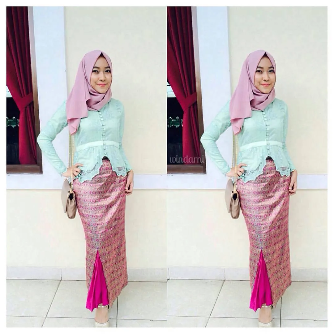15 Ide Kebaya Muslimah, Untuk Mempercantikmu di Hari Wisuda Nanti 28