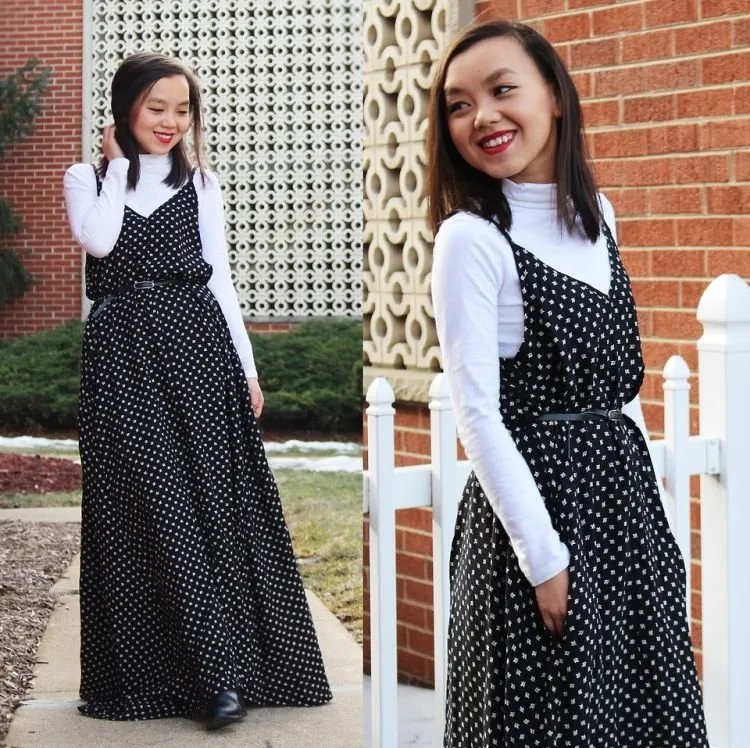 Hitam Tak Melulu Berarti Gloomy. Menawan yang Tak Ada Habisnya Bisa Terpancar dari 15 Inspirasi Penampilan Ini! 23