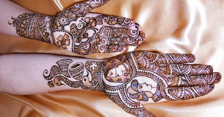 16 Inspirasi Henna Art Anti Mainstream, Demi Momen Pernikahan yang Tak Terlupakan! 35