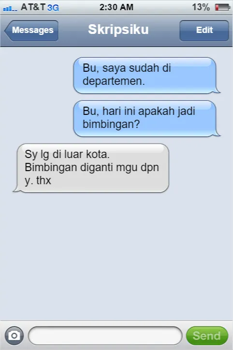 11 Ragam Bunyi Pesan Singkat yang Bisa Bikin Kamu Baper Maksimal! 17