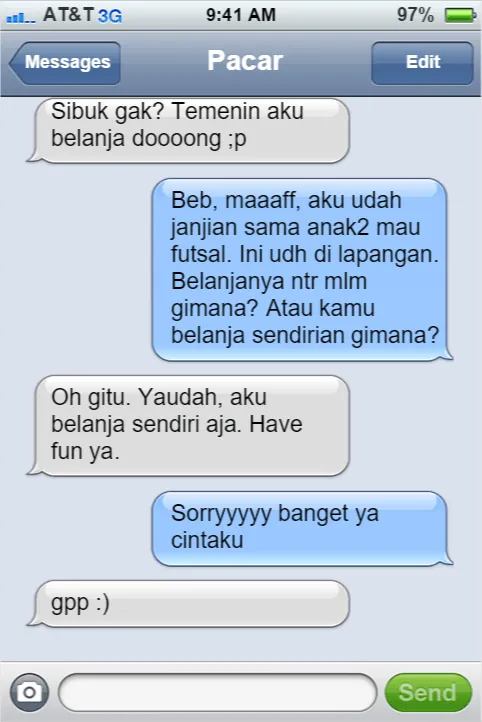 11 Ragam Bunyi Pesan Singkat yang Bisa Bikin Kamu Baper Maksimal! 19
