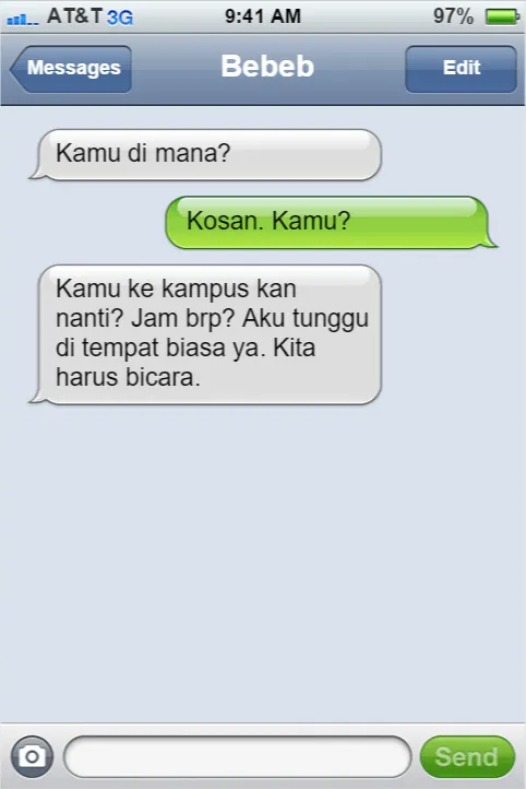 11 Ragam Bunyi Pesan Singkat yang Bisa Bikin Kamu Baper Maksimal! 16
