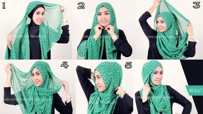 Sebagai Pasangan yang Tak Layak Disia-siakan, Kamu Cewek Berpipi Tembem Harus Mencoba 9 Tips Berhijab Ini! 15