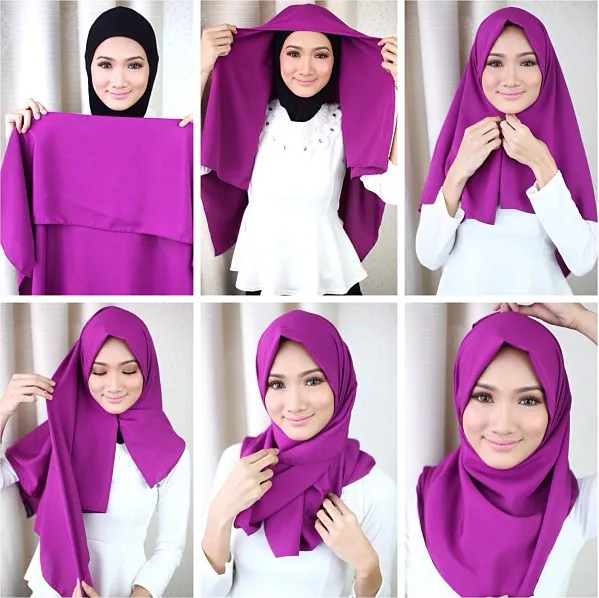 Sebagai Pasangan yang Tak Layak Disia-siakan, Kamu Cewek Berpipi Tembem Harus Mencoba 9 Tips Berhijab Ini! 14