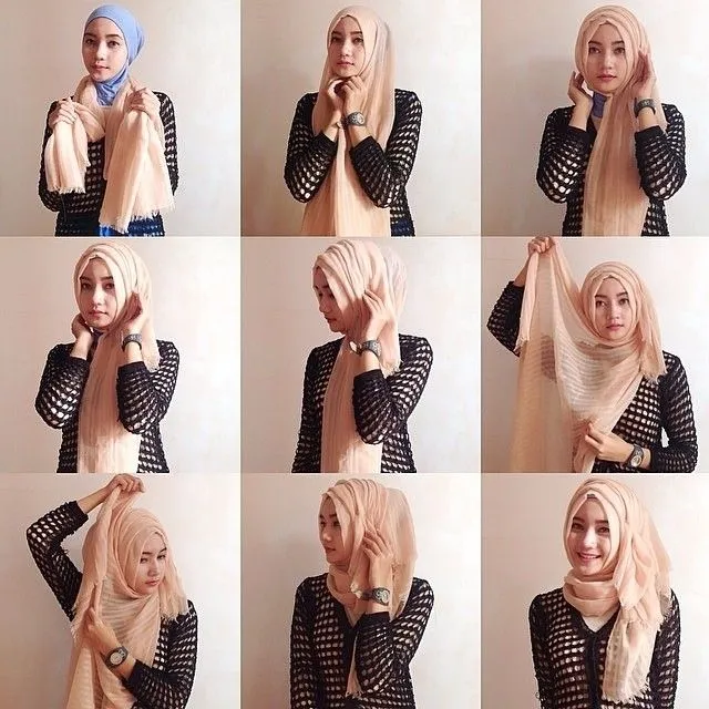 Sebagai Pasangan yang Tak Layak Disia-siakan, Kamu Cewek Berpipi Tembem Harus Mencoba 9 Tips Berhijab Ini! 10