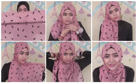 Sebagai Pasangan yang Tak Layak Disia-siakan, Kamu Cewek Berpipi Tembem Harus Mencoba 9 Tips Berhijab Ini! 16