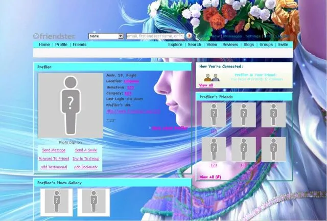 Customize page